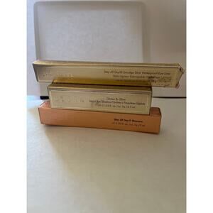 Stila Eye Makeup Necessities Bundle - Mascara, Eyeliner, and Liquid Eye Shadow